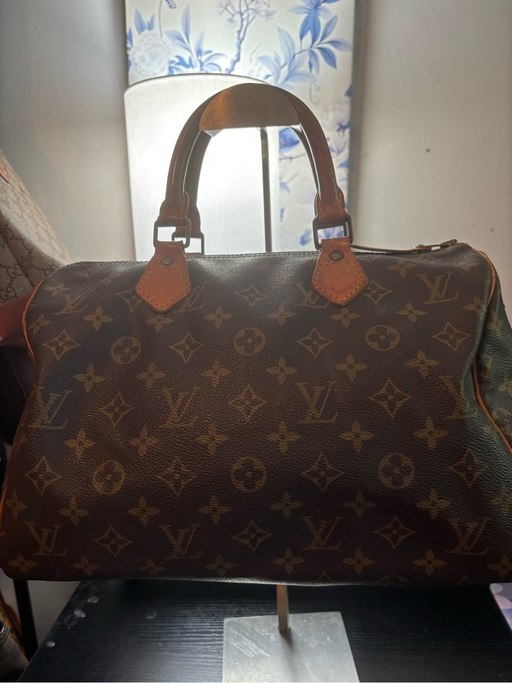 Authentic Louis Vuitton Vintage Monogram Speedy 30 w/ Lock and Key (301)